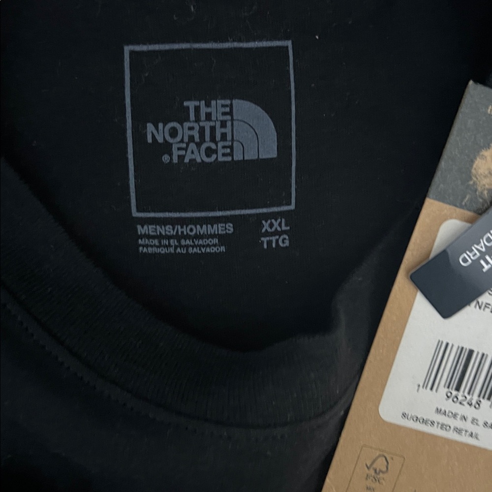 The North Face Men's Printed Box NSE Short Sleeve T-Shirt, Size: XXL - Picture 3 of 4